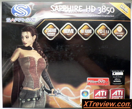 sapphire Radeon HD 3850 512 Mb
