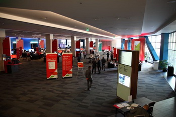 Display stands at the summit of developers AMD APU13