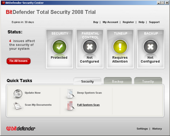 BitDefender Total Security 2008