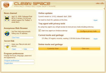 Clean Space v.14.00