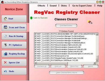 RegVac v.5.01.18